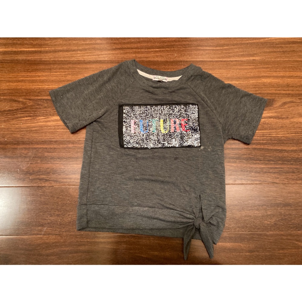 Ten Sixty Sherman Girls “Future Leader” Sequin Flip/Mermaid Shirt